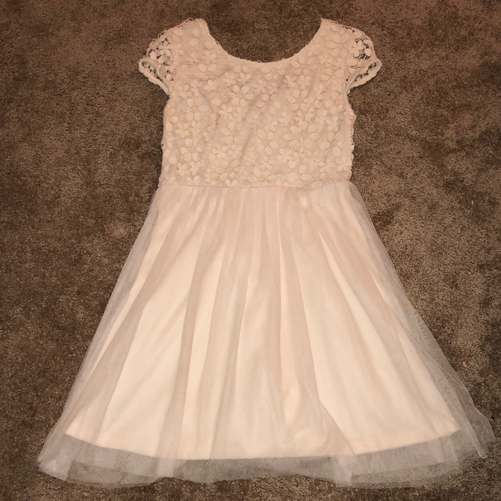 Lacy mini dress
